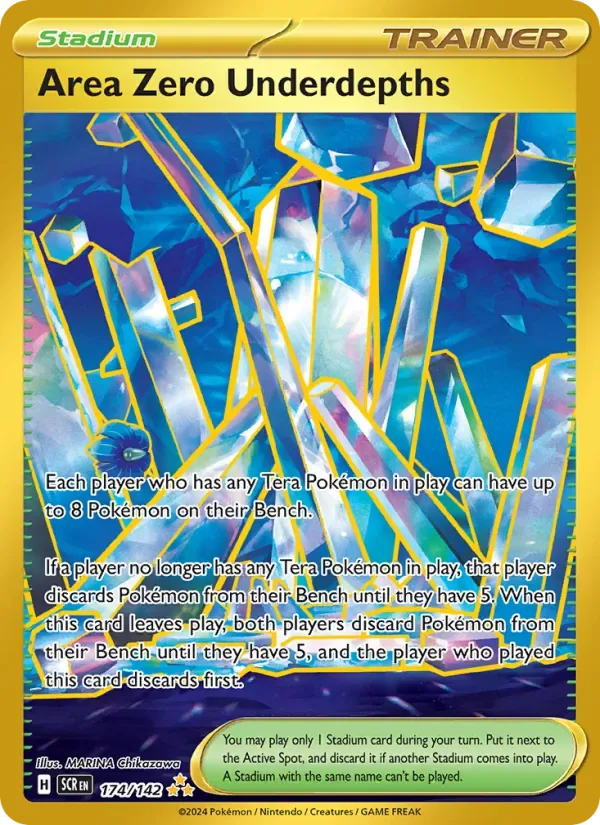 Area Zero Underdepths, Stellar Crown