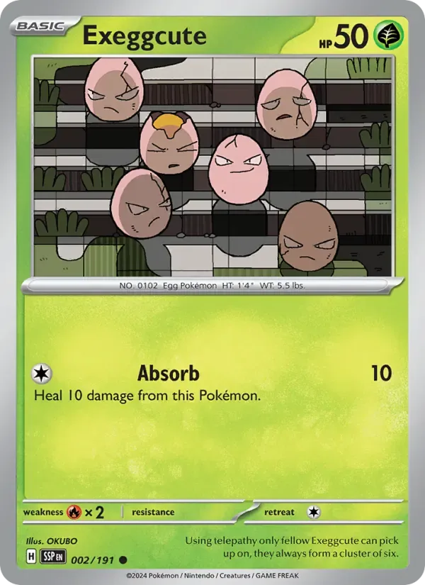 Exeggcute, Surging Sparks