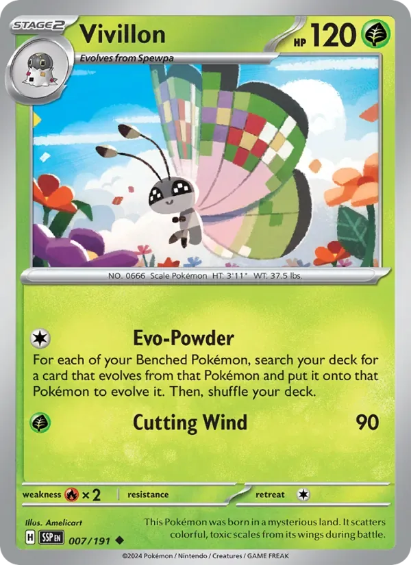 Vivillon, Surging Sparks