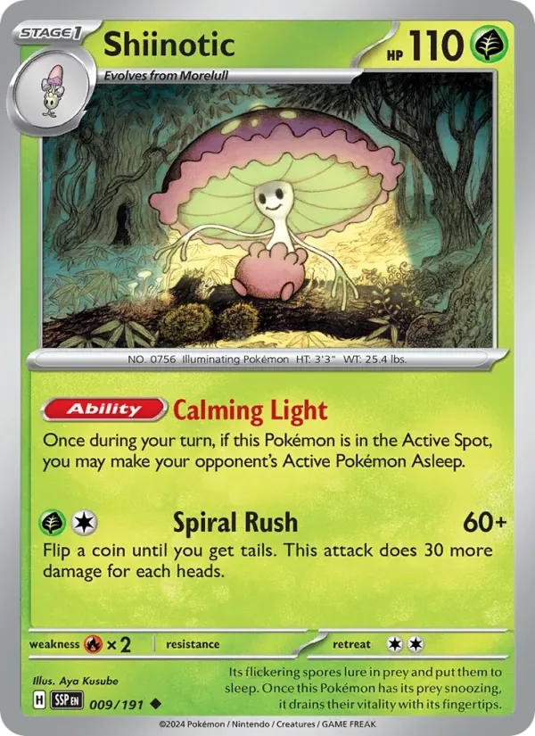 Shiinotic, Surging Sparks