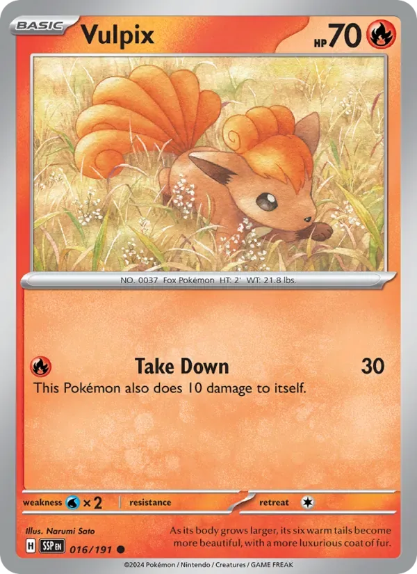 Vulpix, Surging Sparks