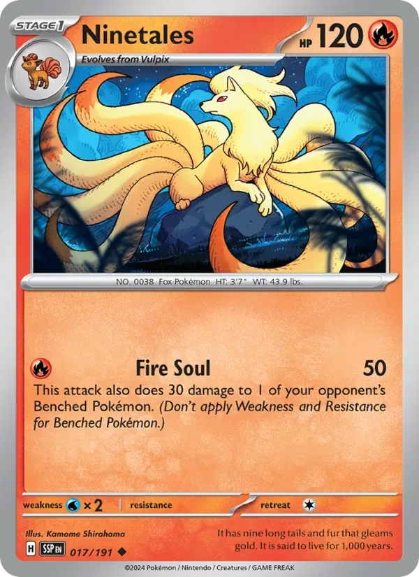 Ninetales, Surging Sparks