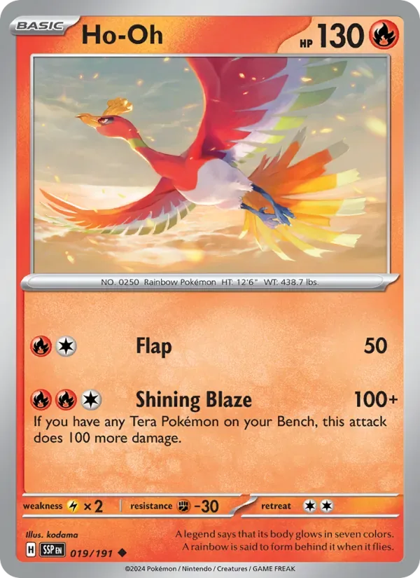 Ho-Oh, Surging Sparks