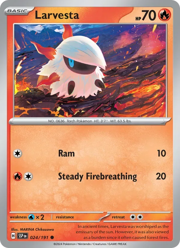 Larvesta, Surging Sparks