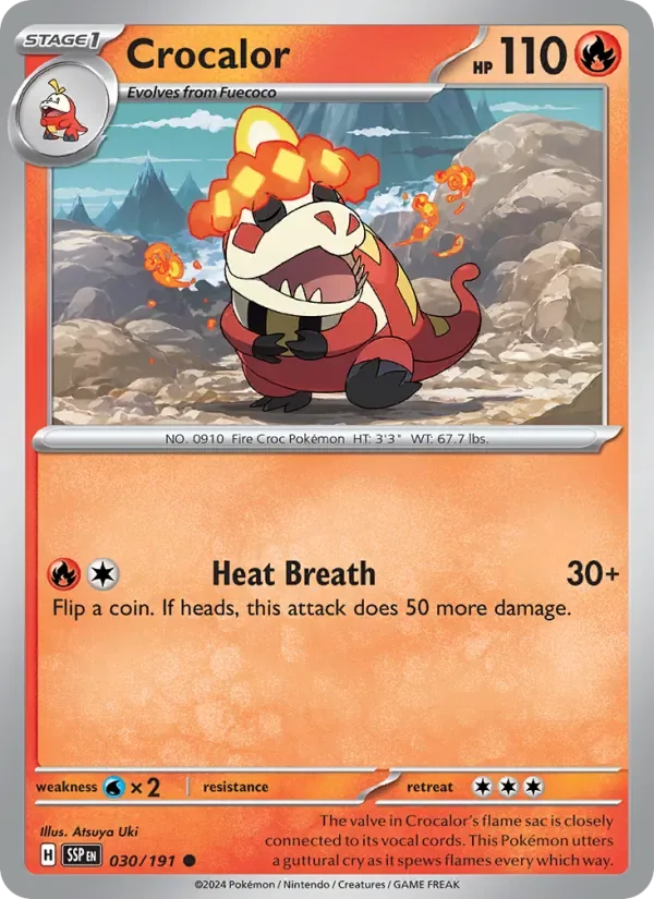 Crocalor, Surging Sparks