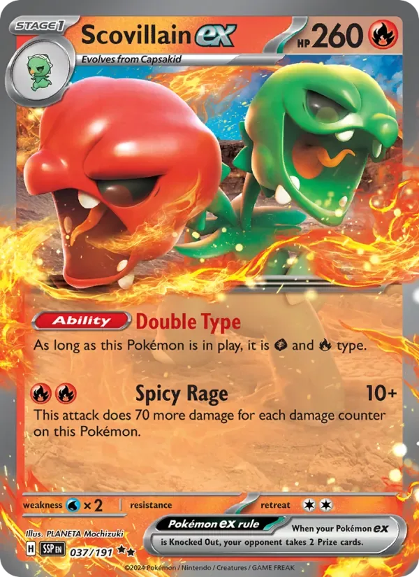 Scovillain ex, Surging Sparks