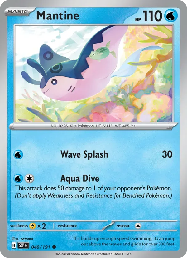 Mantine, Surging Sparks