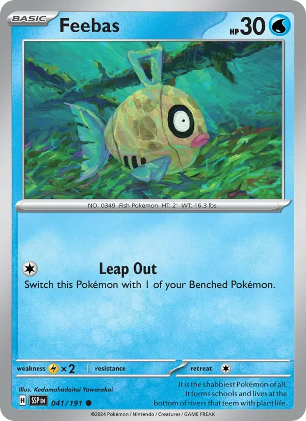 Feebas, Surging Sparks