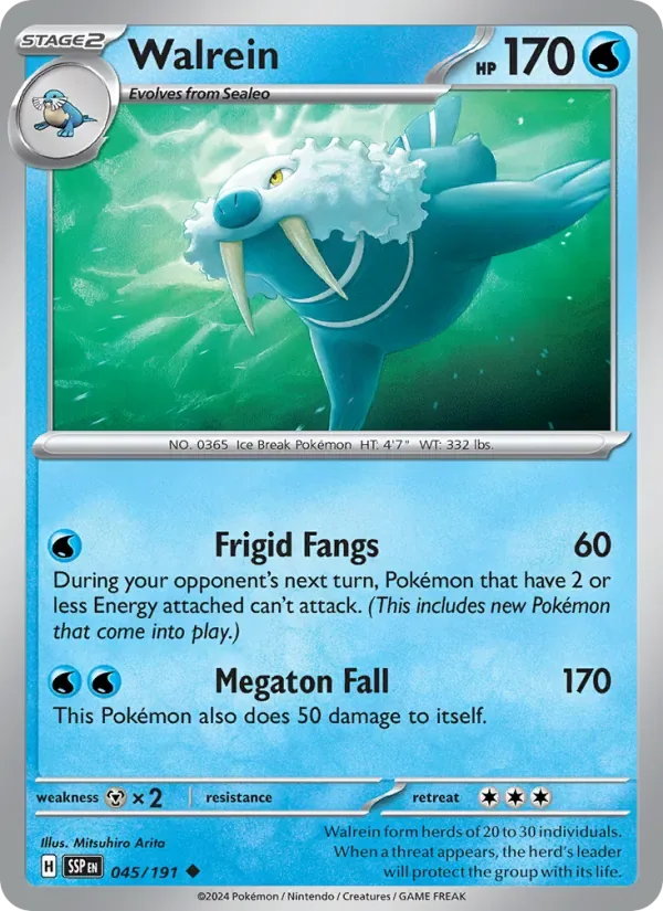 Walrein, Surging Sparks