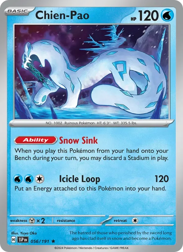 Chien-Pao, Surging Sparks