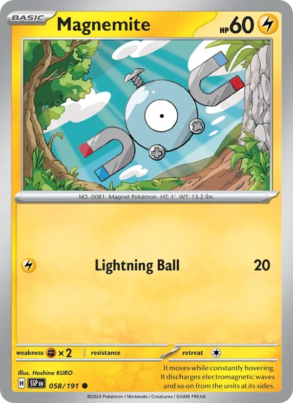 Magnemite, Surging Sparks