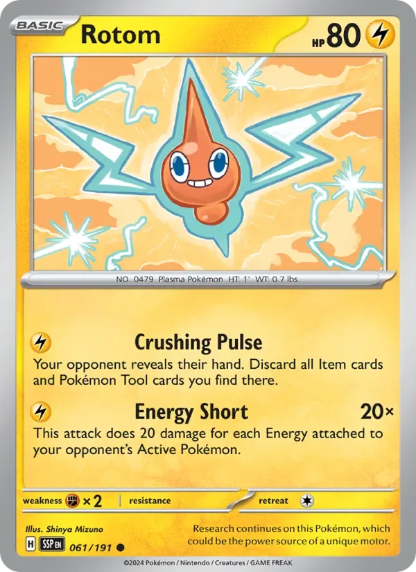 Rotom, Surging Sparks