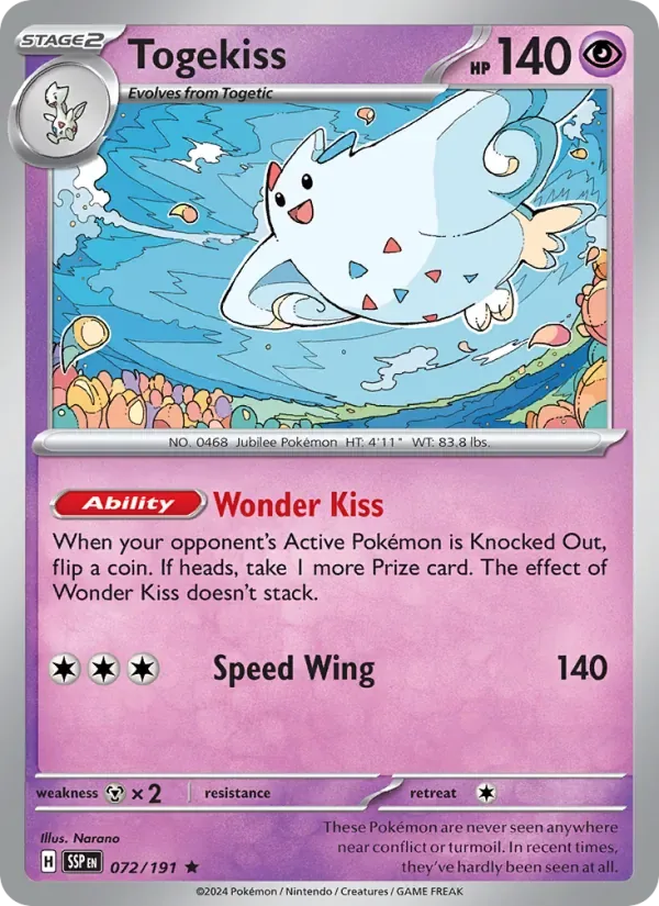 Togekiss, Surging Sparks
