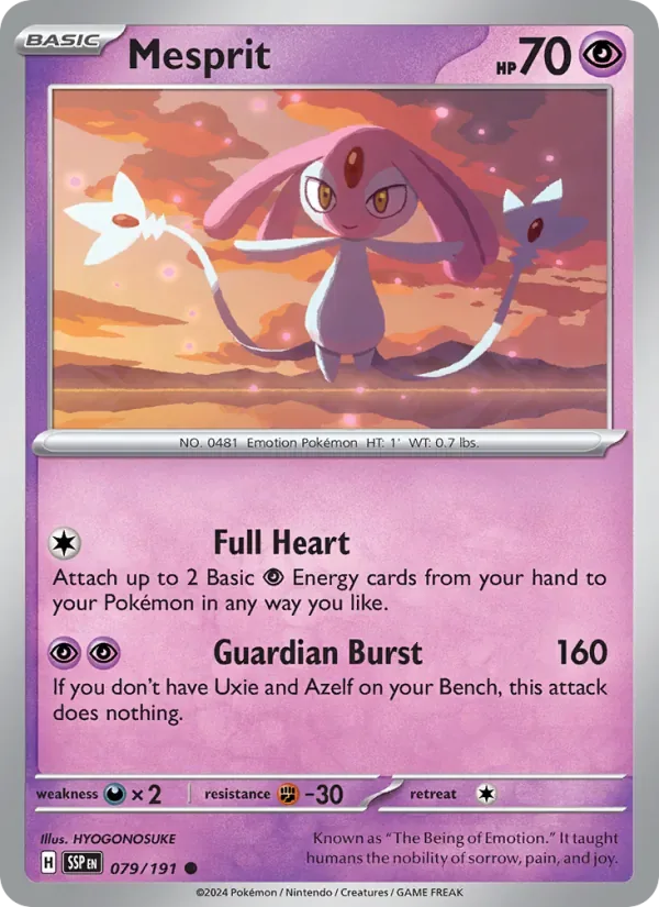 Mesprit, Surging Sparks