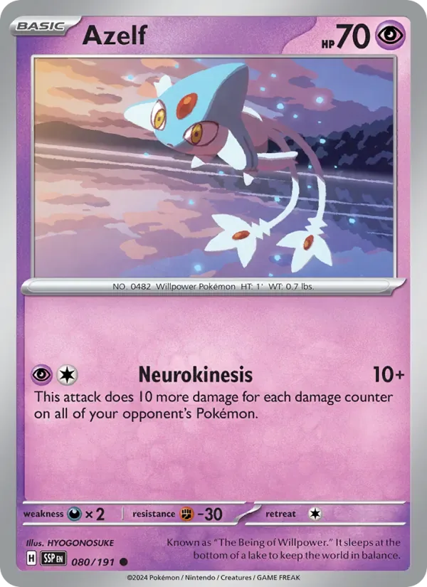 Azelf, Surging Sparks