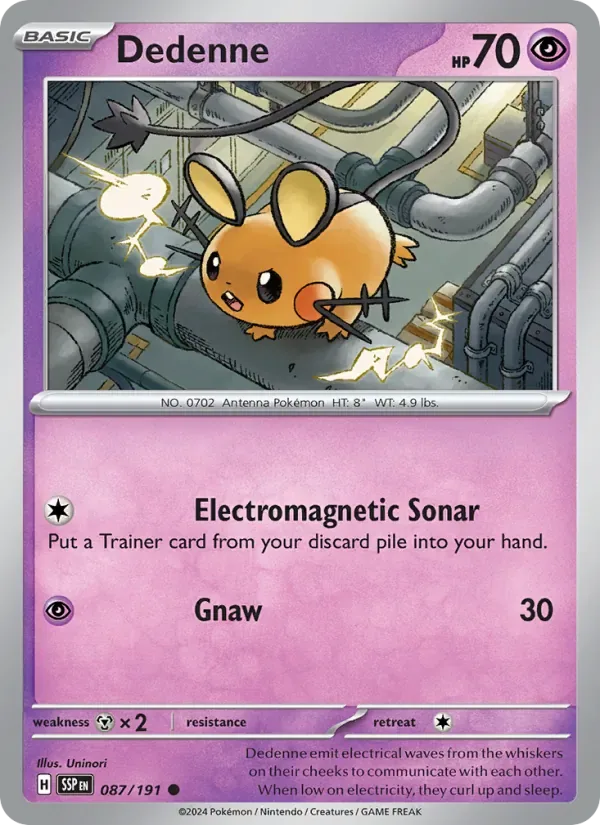 Dedenne, Surging Sparks