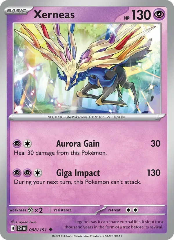 Xerneas, Surging Sparks