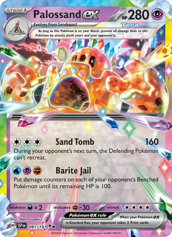 Palossand ex, Surging Sparks