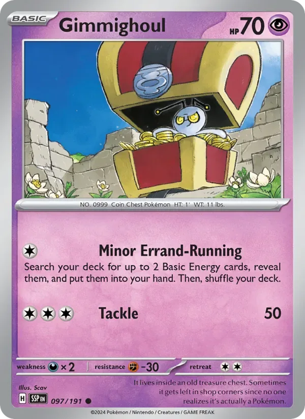 Gimmighoul, Surging Sparks