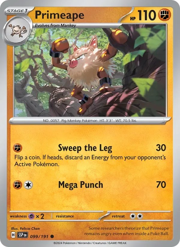 Primeape, Surging Sparks