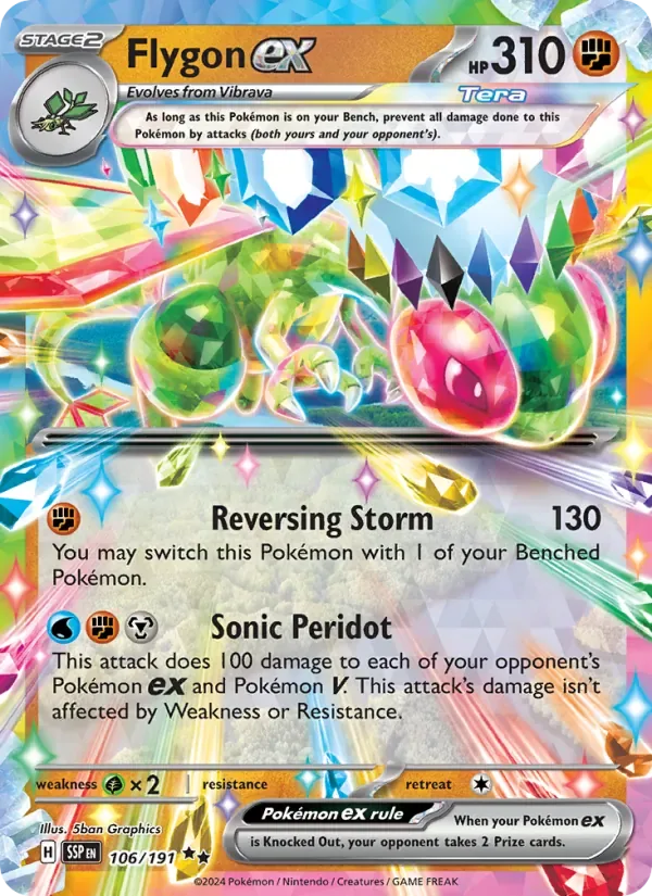 Flygon ex, Surging Sparks