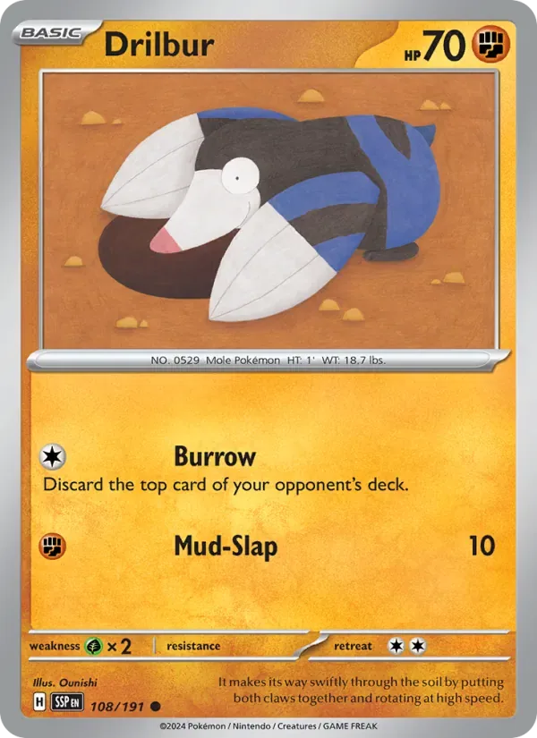 Drilbur, Surging Sparks