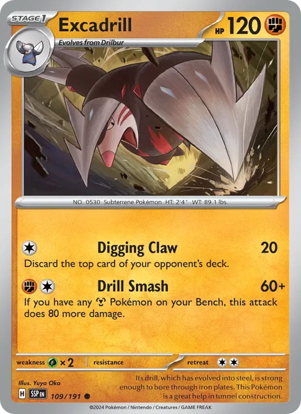 Excadrill, Surging Sparks