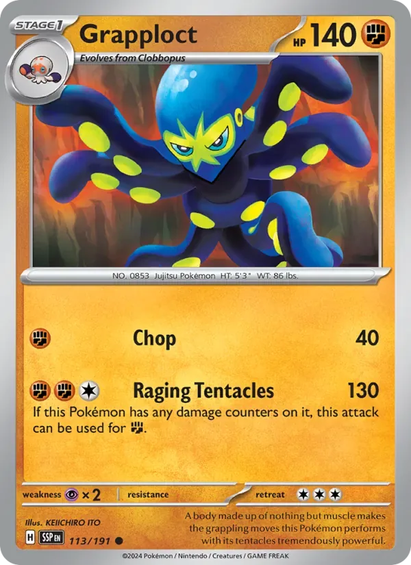 Grapploct, Surging Sparks