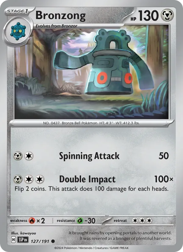 Bronzong, Surging Sparks