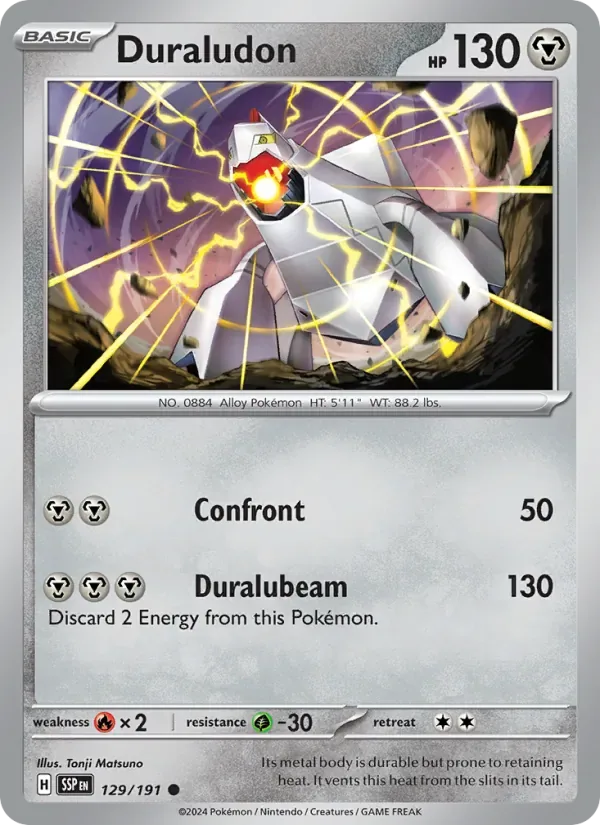 Duraludon, Surging Sparks