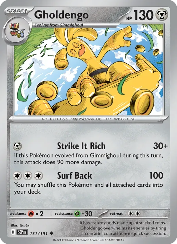 Gholdengo, Surging Sparks