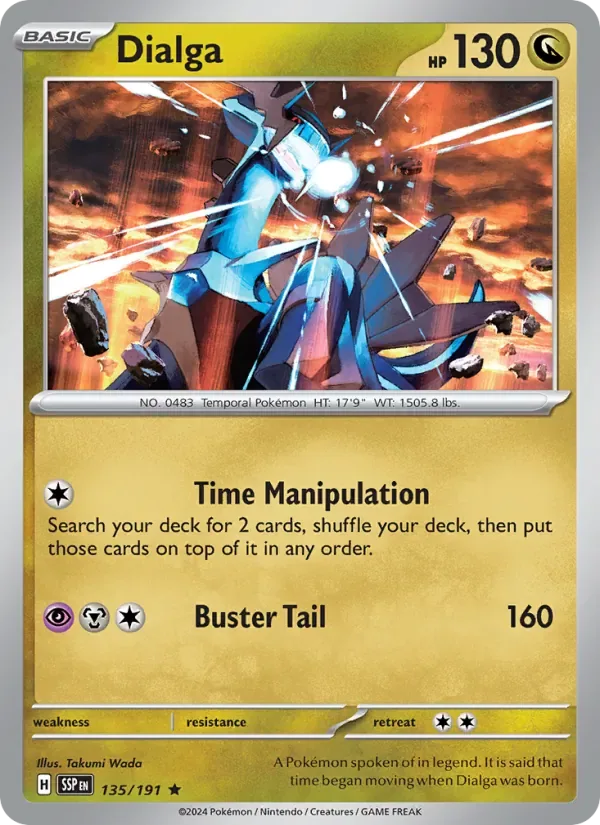 Dialga, Surging Sparks