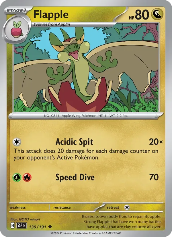 Flapple, Surging Sparks