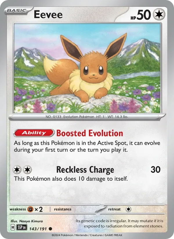 Eevee, Surging Sparks