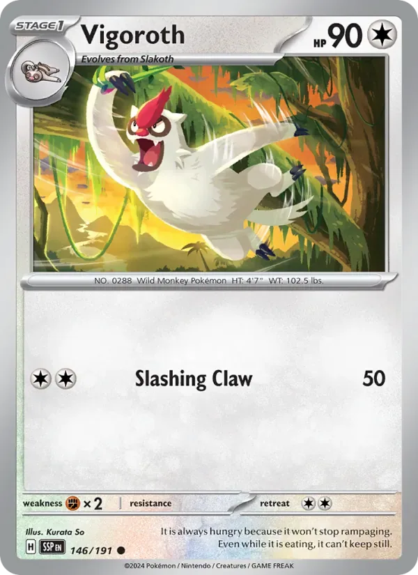 Vigoroth, Surging Sparks