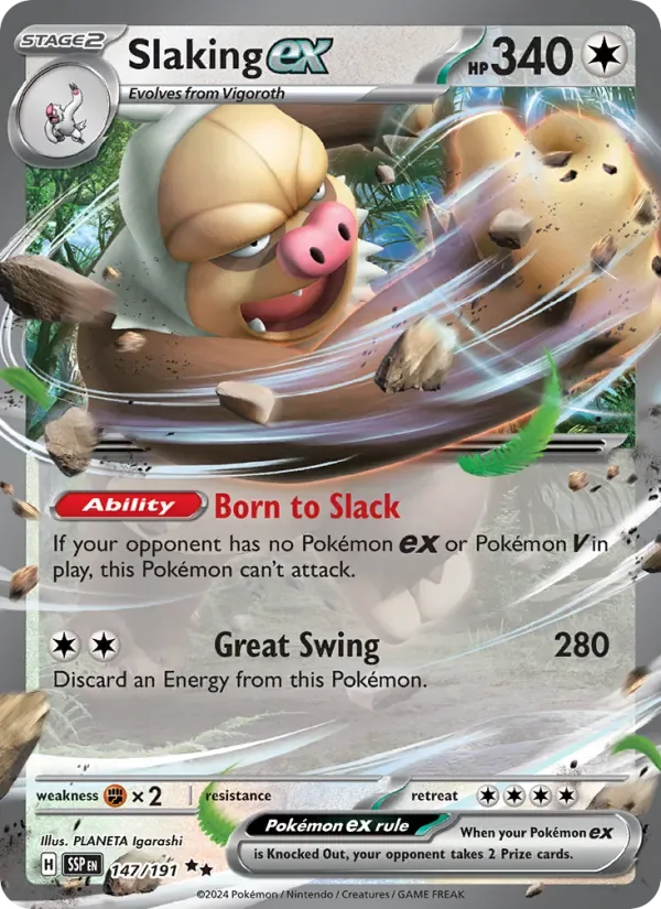 Slaking ex, Surging Sparks