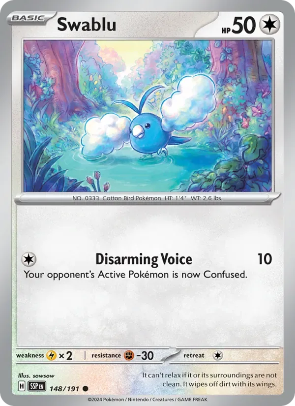 Swablu, Surging Sparks