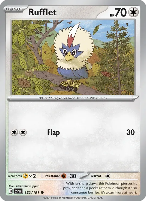 Rufflet, Surging Sparks