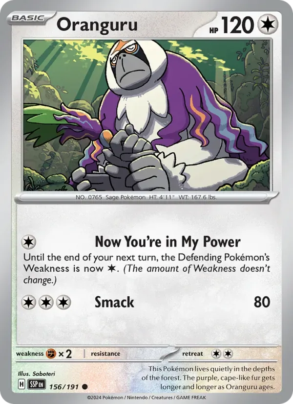 Oranguru, Surging Sparks