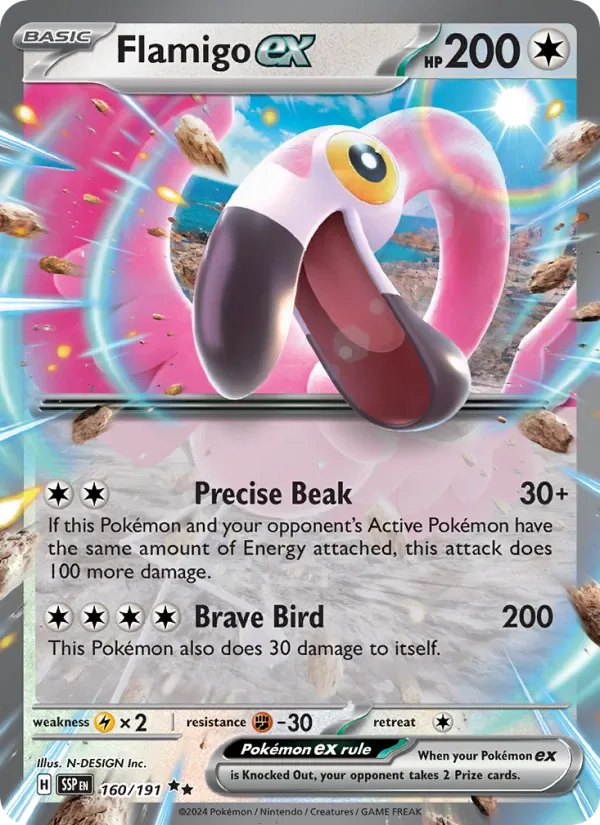 Flamigo ex, Surging Sparks