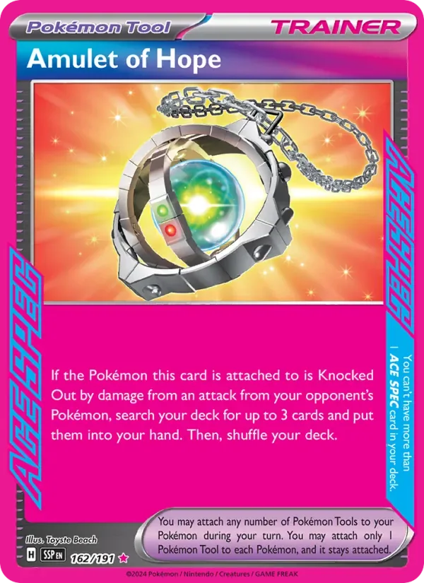 Amulet of Hope, Surging Sparks