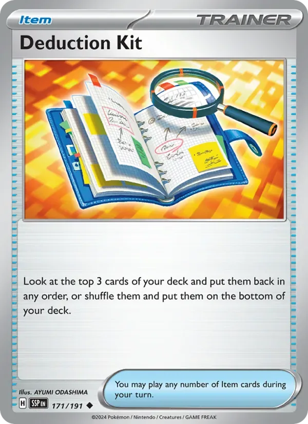 Deduction Kit, Surging Sparks