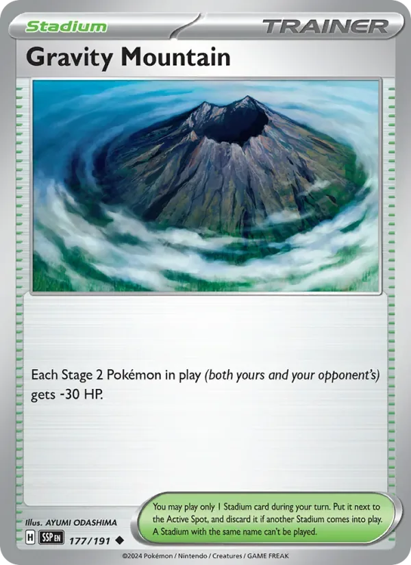 Gravity Mountain, Surging Sparks