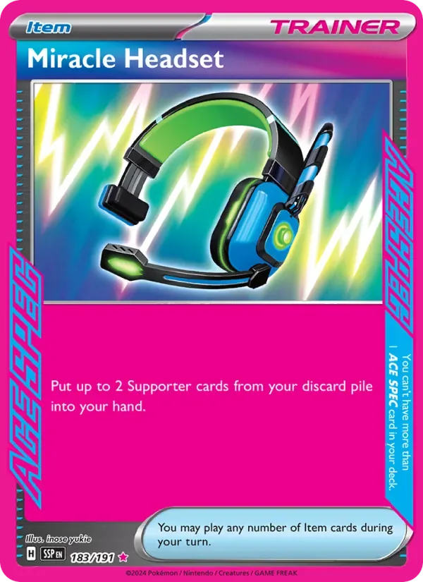 Miracle Headset, Surging Sparks