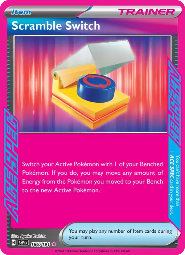 Scramble Switch, Surging Sparks