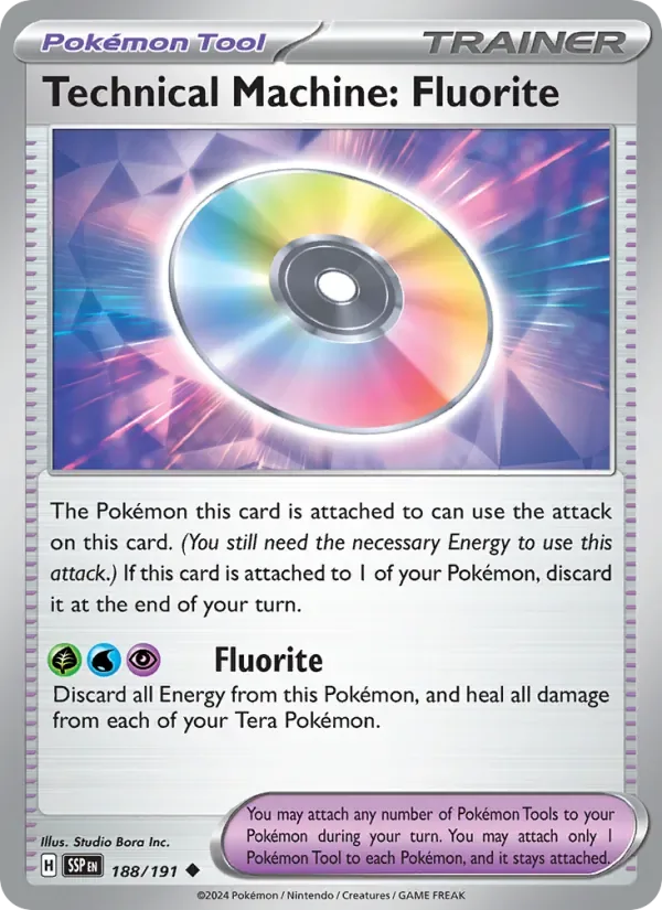 Technical Machine: Fluorite, Surging Sparks