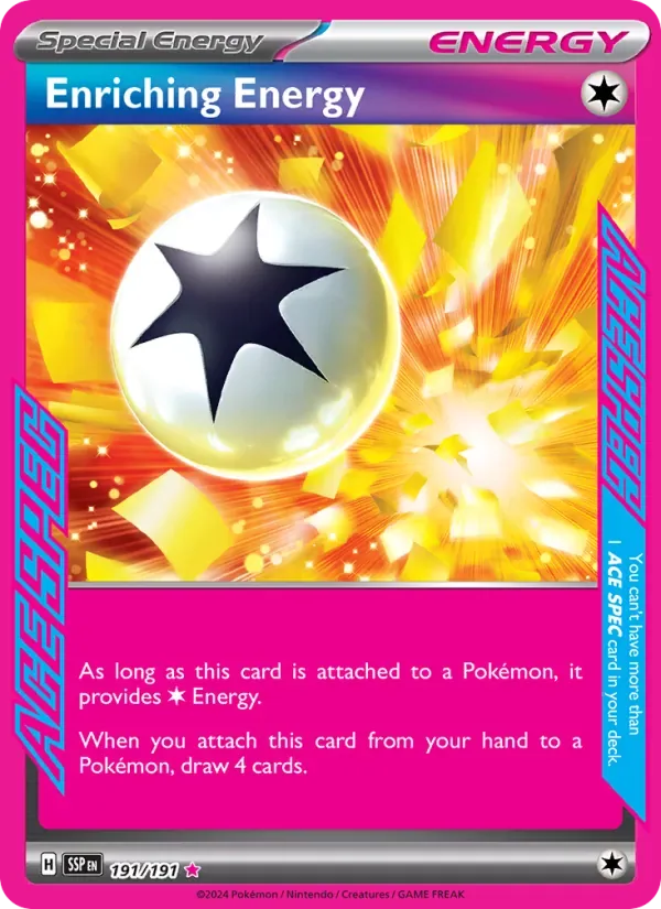 Enriching Energy, Surging Sparks