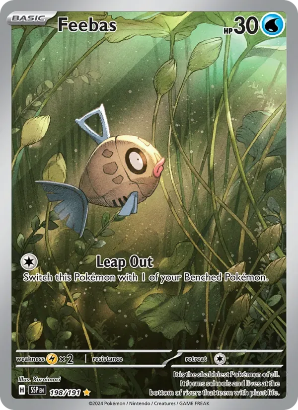 Feebas, Surging Sparks