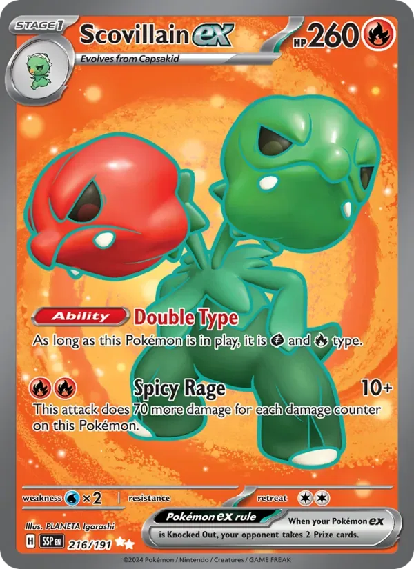 Scovillain ex, Surging Sparks