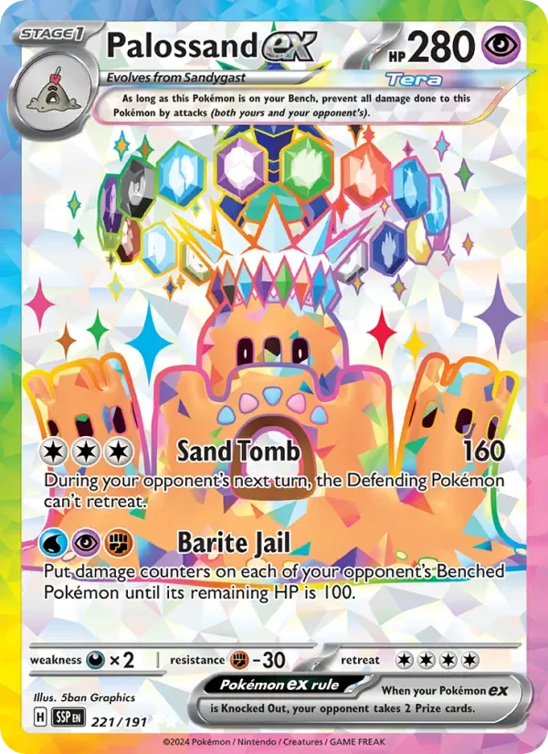 Palossand ex, Surging Sparks
